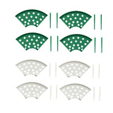 Maxbell 4x Strawberry Plant Supports Lightweight Keep Berries Clean Protection Racks Green