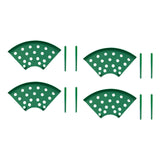 Maxbell 4x Strawberry Plant Supports Lightweight Keep Berries Clean Protection Racks Green