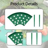 Maxbell 4x Strawberry Plant Supports Lightweight Keep Berries Clean Protection Racks Green