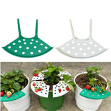 Maxbell 4x Strawberry Plant Supports Lightweight Keep Berries Clean Protection Racks Green