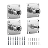 Maxbell 4x 1/4" Quick Connect Automatic Foam Tip Mount Cleaning Machine Storage Rack
