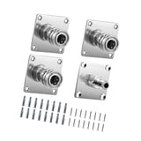 Maxbell 4x 1/4" Quick Connect Automatic Foam Tip Mount Cleaning Machine Storage Rack