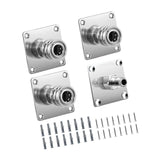 Maxbell 4x 1/4" Quick Connect Automatic Foam Tip Mount Cleaning Machine Storage Rack