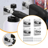 Maxbell 4x 1/4" Quick Connect Automatic Foam Tip Mount Cleaning Machine Storage Rack
