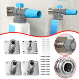 Maxbell 4x 1/4" Quick Connect Automatic Foam Tip Mount Cleaning Machine Storage Rack