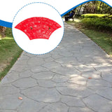 Maxbell Concrete Mould DIY Floor Imprinting Stamp for Path Outdoor Yard Floor Paving