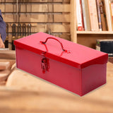 Maxbell Iron Tool Box Small Tool Box Tool Chest Non Slip Handle Portable for Garages