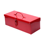 Maxbell Iron Tool Box Small Tool Box Tool Chest Non Slip Handle Portable for Garages