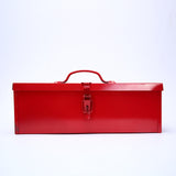 Maxbell Iron Tool Box Small Tool Box Tool Chest Non Slip Handle Portable for Garages
