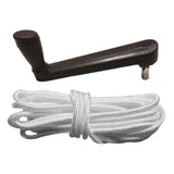 Maxbell Crank Handle Balcony Picnic Lawn Outdoor Patio Umbrella Crank Handle Gray