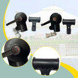 Maxbell Patio Umbrella Crank Handle Sturdy Handle Bracket for Garden Courtyard Party Gray