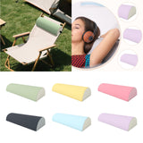 Maxbell Outdoor Folding Chair recliner Headrest 18x7x3.5inch Breathable Multipurpose Grayish Green