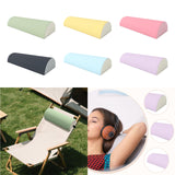 Maxbell Outdoor Folding Chair recliner Headrest 18x7x3.5inch Breathable Multipurpose Grayish Green