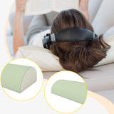 Maxbell Outdoor Folding Chair recliner Headrest 18x7x3.5inch Breathable Multipurpose Grayish Green