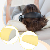 Maxbell Outdoor Folding Chair recliner Headrest 18x7x3.5inch Breathable Multipurpose Yellow