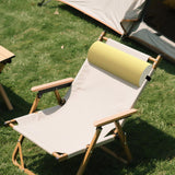 Maxbell Outdoor Folding Chair recliner Headrest 18x7x3.5inch Breathable Multipurpose Yellow