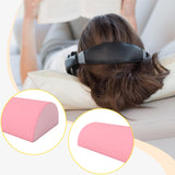 Maxbell Outdoor Folding Chair recliner Headrest 18x7x3.5inch Breathable Multipurpose Pink