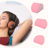 Maxbell Outdoor Folding Chair recliner Headrest 18x7x3.5inch Breathable Multipurpose Pink