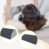 Maxbell Outdoor Folding Chair recliner Headrest 18x7x3.5inch Breathable Multipurpose Dark Grey