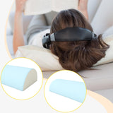 Maxbell Outdoor Folding Chair recliner Headrest 18x7x3.5inch Breathable Multipurpose Light Blue