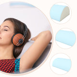 Maxbell Outdoor Folding Chair recliner Headrest 18x7x3.5inch Breathable Multipurpose Light Blue