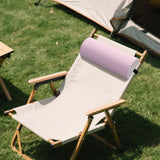 Maxbell Outdoor Folding Chair recliner Headrest 18x7x3.5inch Breathable Multipurpose Light Violet