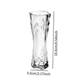 Maxbell Acrylic Flower Vase Gift Decorative Bud Vase for Home Housewarming Fireplace