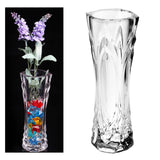Maxbell Acrylic Flower Vase Gift Decorative Bud Vase for Home Housewarming Fireplace
