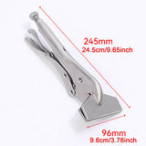 Maxbell Locking Sheet Metal Clamp Sheet Metal Tool Sturdy Welding Locking Plier Tool