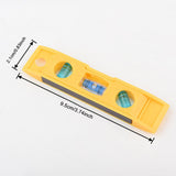 Maxbell 3 Bubble Level Fashion Plumb Level 45 Degree Portable Magnetic Torpedo Level