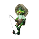 Maxbell Frog Garden Statue Creative Collectible Ornament Garden Sculpture Home Decor