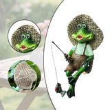 Maxbell Frog Garden Statue Creative Collectible Ornament Garden Sculpture Home Decor