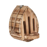 Maxbell Butterfly House Open Door Decoration Nesting Room for Outside Flowerbed Yard