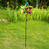 Maxbell 2 Pieces Wind Spinners Kids Toys Windmill for Patio Courtyard Garden