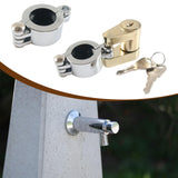 Maxbell Outdoor Faucet Lock Cover Home School Backyard Patio Water Spigot Protection Style A