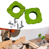 Maxbell 2 Pieces Stop Blocks for Workbenches Easily Install Portable Table Saw Stand