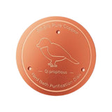 Maxbell Bird Bath Copper Disk for Birdbaths Bowls Easy to Use Outdoor Use All Season Standing Bird