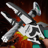 Maxbell Multifunctional Wire Stripper Wire Crimping Tool for Splitting Wire Breaking 85mm Clamp head