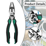 Maxbell Multifunctional Wire Stripper Wire Crimping Tool for Splitting Wire Breaking 85mm Clamp head