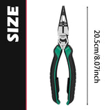Maxbell Multifunctional Wire Stripper Wire Crimping Tool for Splitting Wire Breaking 90mm Clamp head