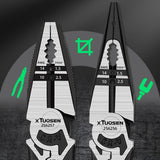 Maxbell Multifunctional Wire Stripper Wire Crimping Tool for Splitting Wire Breaking 90mm Clamp head