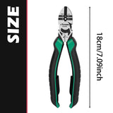 Maxbell Multifunctional Wire Stripper Wire Crimping Tool for Splitting Wire Breaking 60mm Clamp head