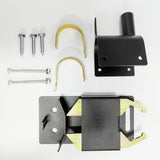 Maxbell Two Way Lockable Gate Latch Livestock Gate Latch for Farms Pet Cages Ranches
