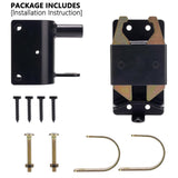 Maxbell Two Way Lockable Gate Latch Livestock Gate Latch for Farms Pet Cages Ranches