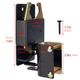 Maxbell Two Way Lockable Gate Latch Livestock Gate Latch for Farms Pet Cages Ranches