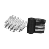 Maxbell Round Leaf Net Cover Portable Dog Swimming Pool Cover for Outdoor Beach Home 5mx5m