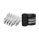 Maxbell Round Leaf Net Cover Portable Dog Swimming Pool Cover for Outdoor Beach Home 5mx5m