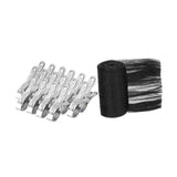 Maxbell Round Leaf Net Cover Portable Dog Swimming Pool Cover for Outdoor Beach Home 5mx5m