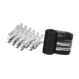 Maxbell Round Leaf Net Cover Portable Dog Swimming Pool Cover for Outdoor Beach Home 6mx6m