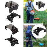 Maxbell Lawnmower Oil Tanks Bracket Stand Easy to Install Mowing Machine Accessories 11x12 cm